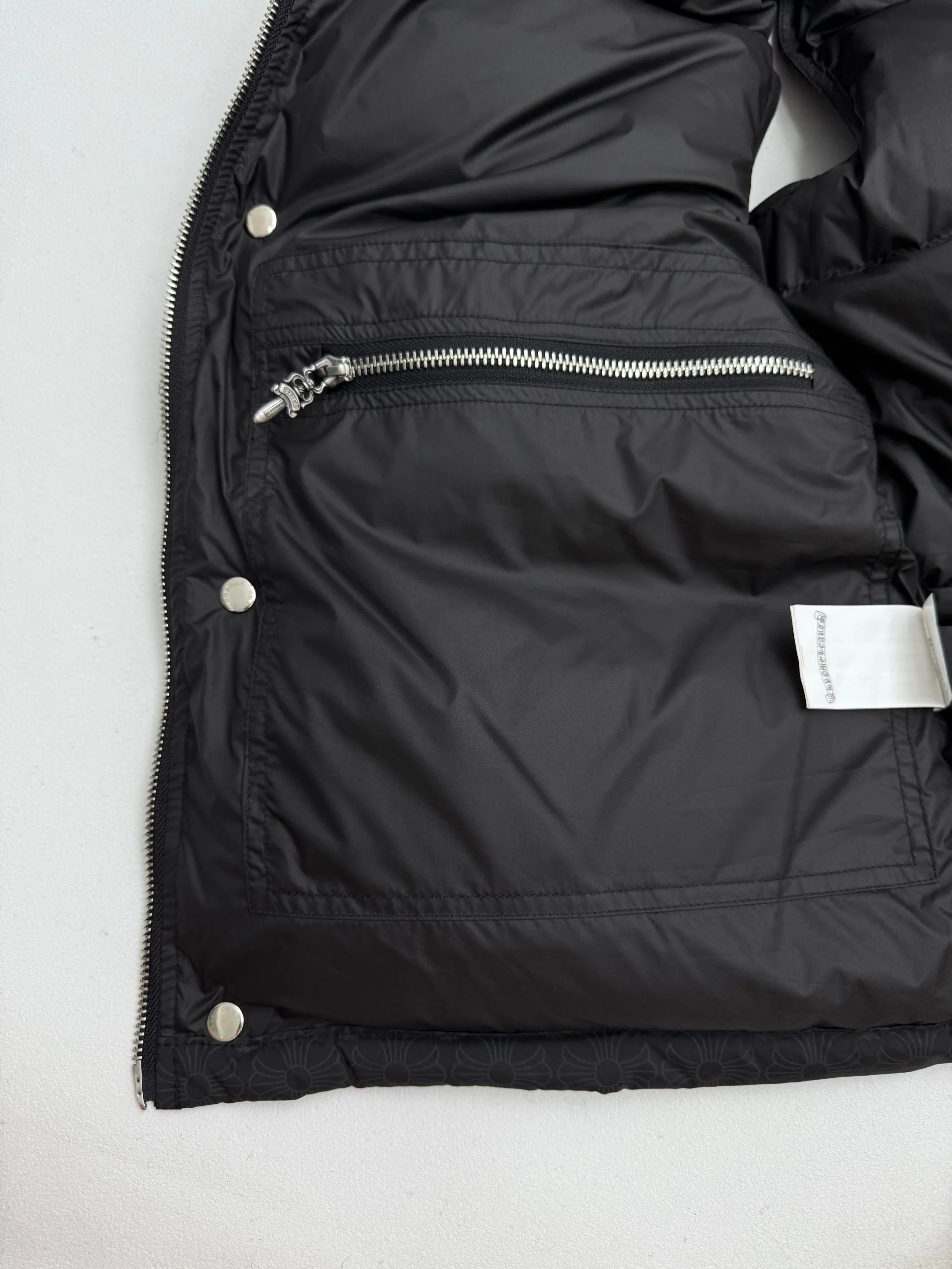 P820 ​​Chrome Hearts Chrome Hearts Sanskrit full-print jacquard down vest S/M/L/XL